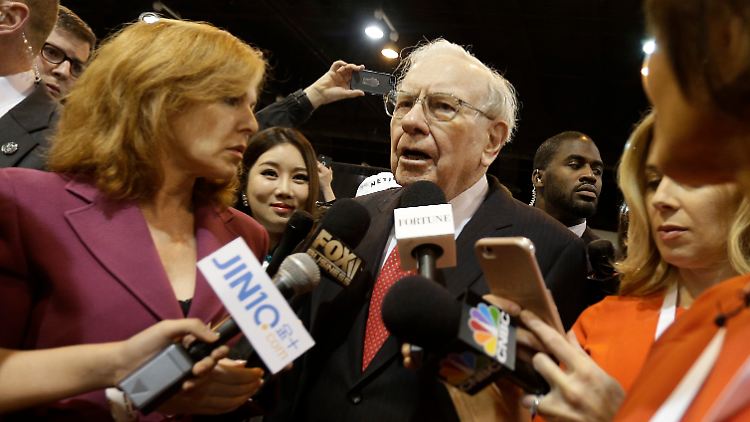 Immer auf der Suche nach dem nächsten großen Ding: "das Orakel von Omaha", Warren Buffett.