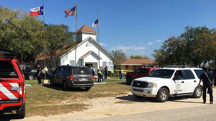 Dutzende Tote in einer Baptistenkirche in Sutherland Springs.