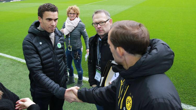 Valérien Ismaël (l.) wird im harten Fußball-Geschäft wohl weniger Chancen haben als Thomas Tuchel (r.).