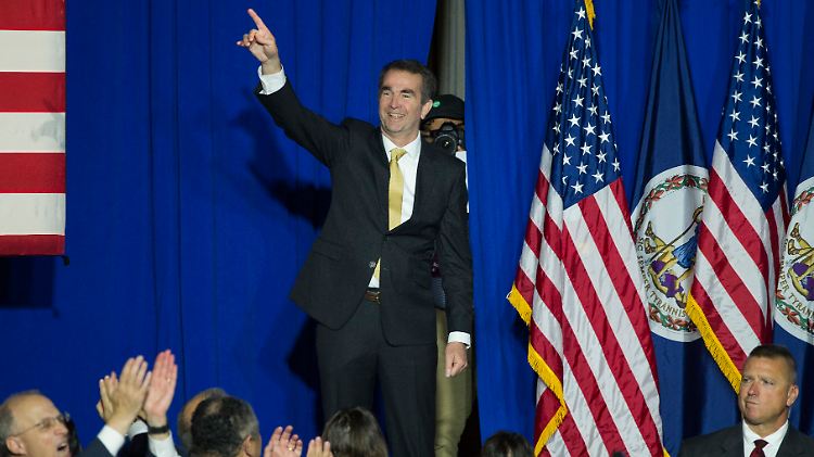 Ralph Northam führte die Demokraten in Virginia zum Sieg.