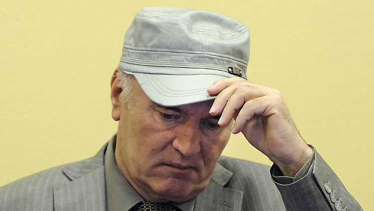 Ratko Mladic vor dem UN-Kriegsverbrechertribunal.
