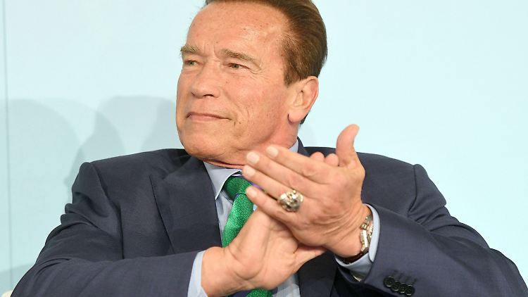 Glamour und Klimaschutz sind kein Widerspruch - dafür sorgt in Bonn Arnold Schwarzenegger.