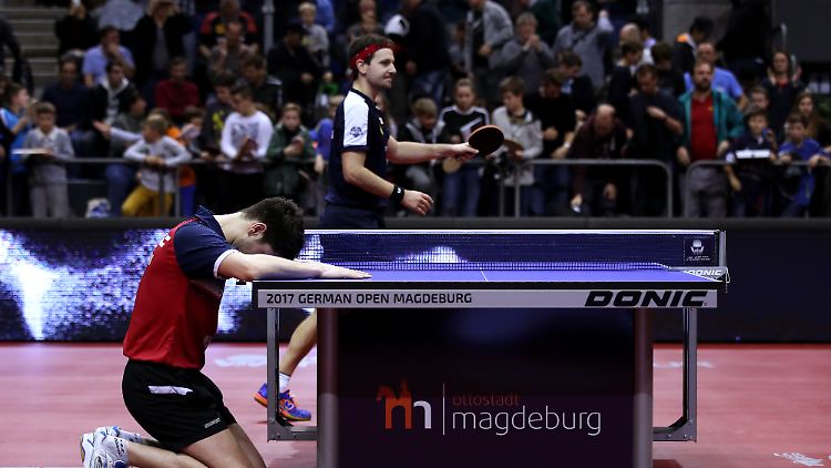Deutsche Tischtennis-Kunst an der Platte beim World-Tour-Turnier in Magdeburg