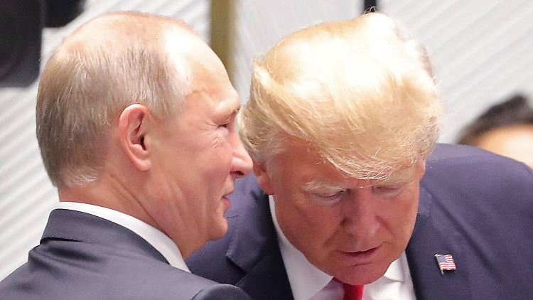 Putin und Trump trafen am Wochenende beim Pazifikgipfel zusammen.