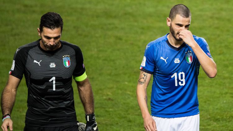Der Hinspiel-Frust sitzt tief bei Gianluigi Buffon und Leonardo Bonucci.