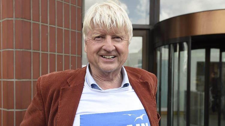 Stanley Johnson, Vater des britischen Außenministers Boris Johnson, freut sich schon auf den australischen Dschungel.