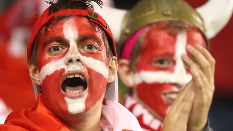 Die Dänen dürfen doppelt jubeln: Kantersieg in Irland, WM-Teilnahme in Russland.