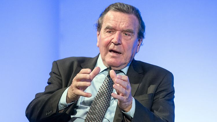 Schröder empfiehlt der SPD, im Falle erfolgloser Jamaika-Sondierungen beim Nein zur großen Koalition zu bleiben.