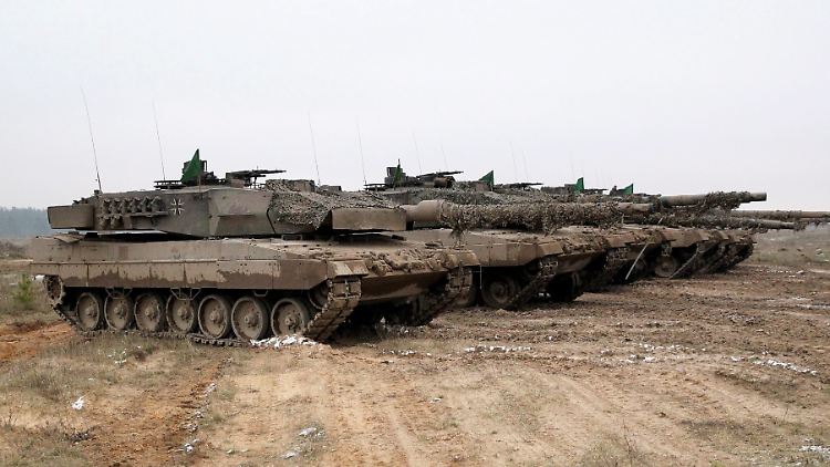 Bedingt einsatzbereit? Kampfpanzer vom Typ Leopard 2 A6.