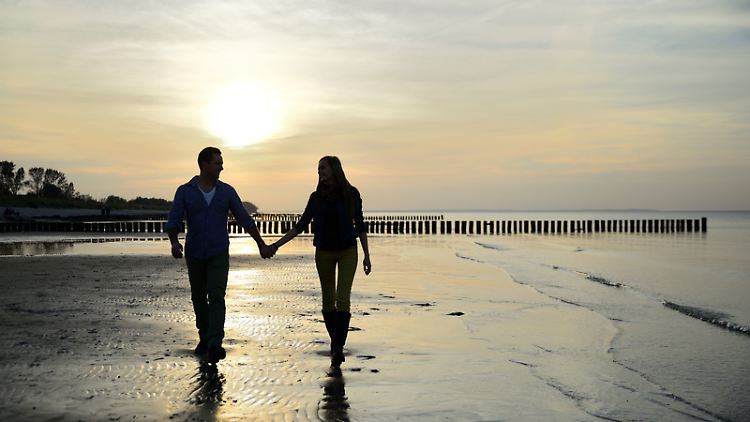 Recht einsam werden die Strände auf Poel in der kalten Jahreszeit - manche Urlauber schätzen das.
