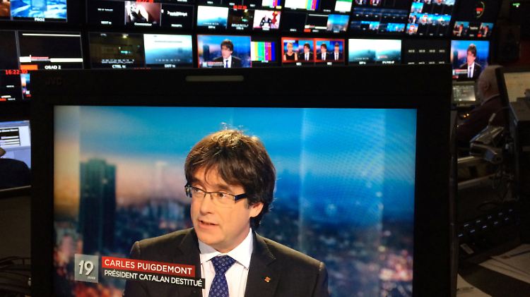 Auch in Belgien gibt Carles Puigdemont regelmäßig Interviews.