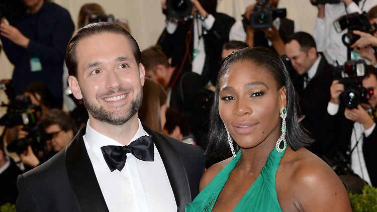 Alexis Ohanian und Serena Williams im Mai bei der Met Gala in New York.