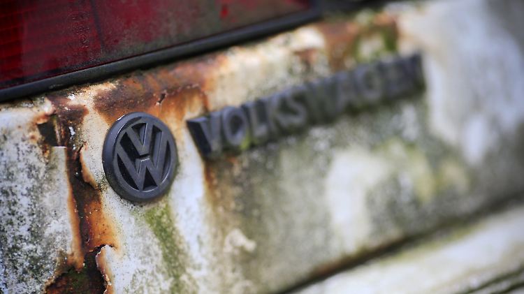 Nach all den Jahren hatte das Auto die Hoffnung offenbar aufgegeben und war nicht mehr fahrbereit.