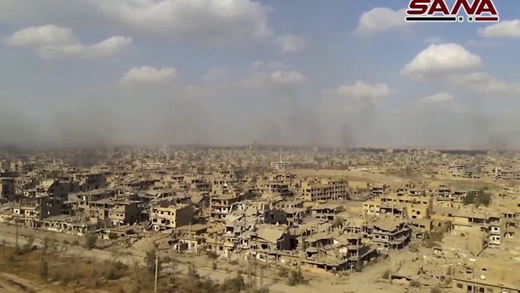 Deir al-Sor im Osten Syriens ist eine ehemalige IS-Hochburg.