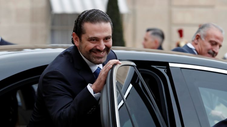 Hariri will im Libanon seinen Standpunkt erklären.