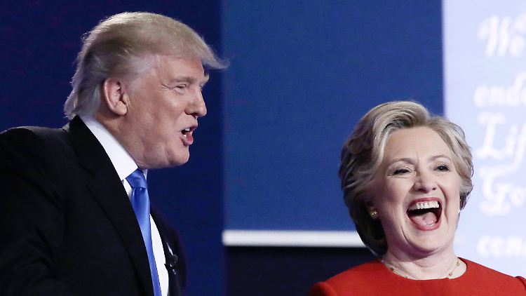 Wähler von Trump und Clinton gelten als verfeindet - ein Institut setzt sie wieder an einen Tisch.