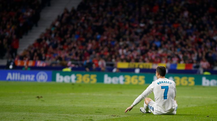 Nix war's gewesen: Ronaldo blieb ohne Treffer, Real auch, und der Gegner Atletico ebenso.