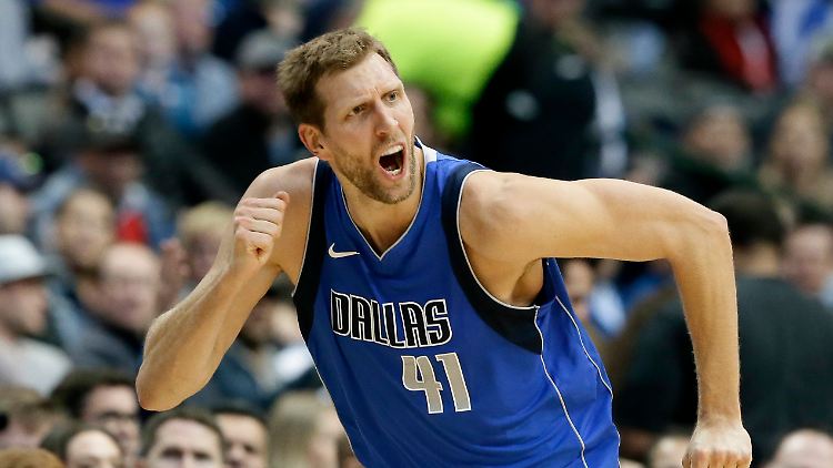 Sieben Punkte, sieben Rebounds und vier Assists: Nowitzkis Arbeitsnachweis beim Heimsieg gegen Milwaukee.