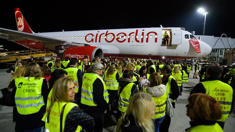 7340 Air-Berlin-Beschäftigte haben Anspruch auf ein Insolvenzgeld.
