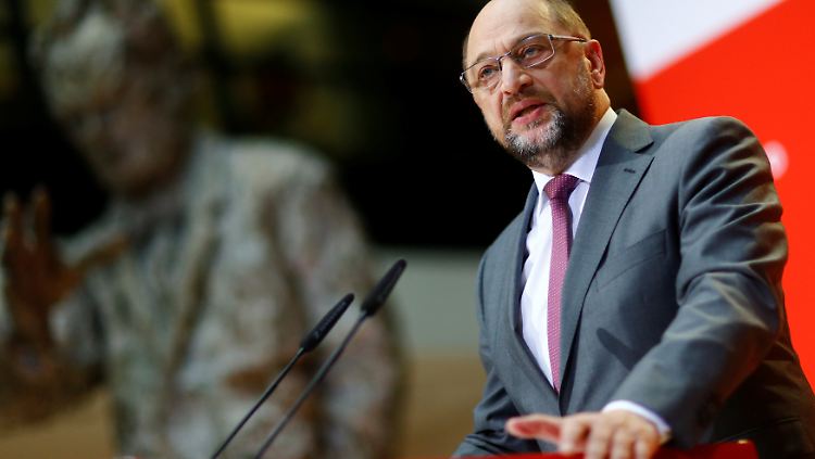 SPD-Chef Martin Schulz bekräftigte das Nein seiner Partei zu einer erneuten Großen Koalition.