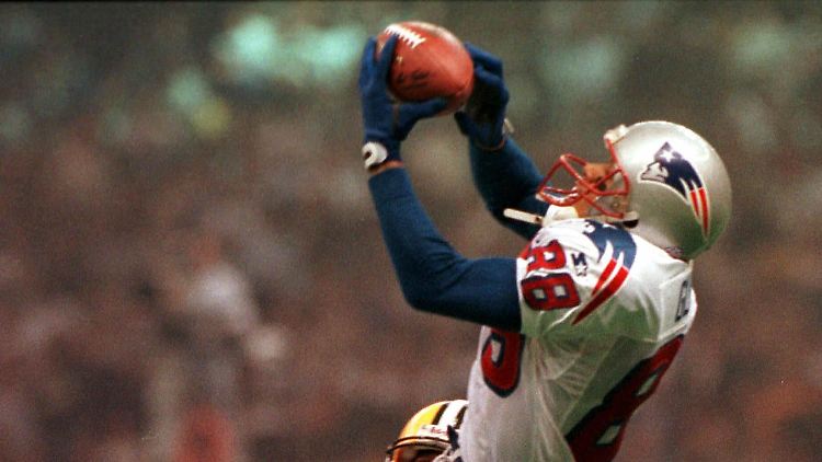 Terry Glenn im Trikot der New England Patriots