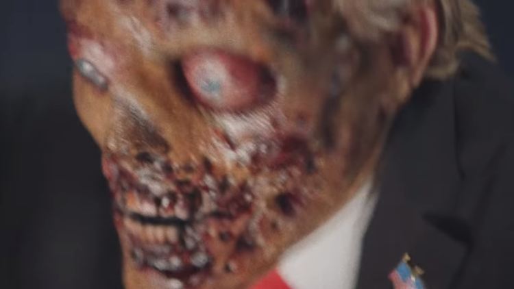 So sehen Green Day Donald Trump: als Zombie.