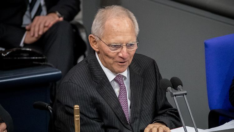 Schäuble ermutigt die Parteien zum Kompromiss.