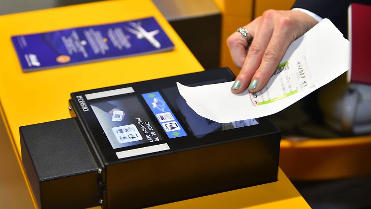 Hinter dem Code auf der Bordkarte steckt eine Information.