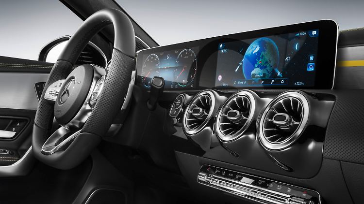 Freunde der analogen Instrumente müssen in der neuen Mercedes A-Klasse stark sein. Die wird es in Zukunft nicht mehr geben.