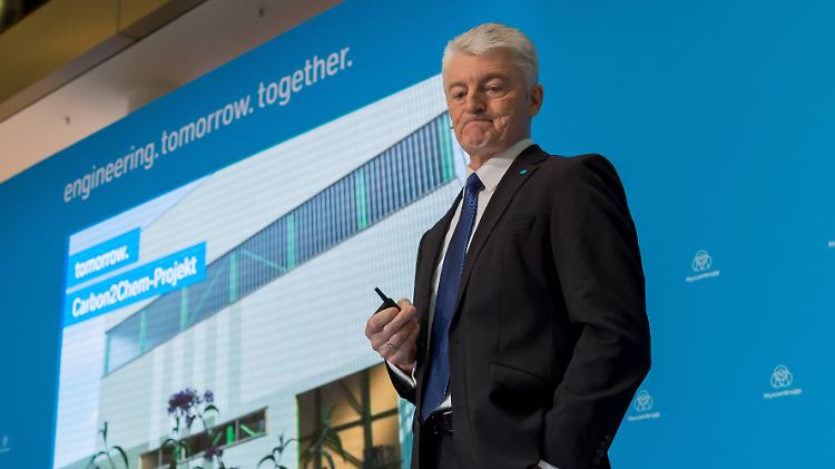 Der Großaktionär macht Druck: Thyssenkrupp-Chef Heinrich Hiesinger (Archivbild).