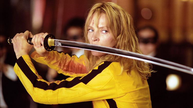 Racheengel: Uma Thurman in "Kill Bill".