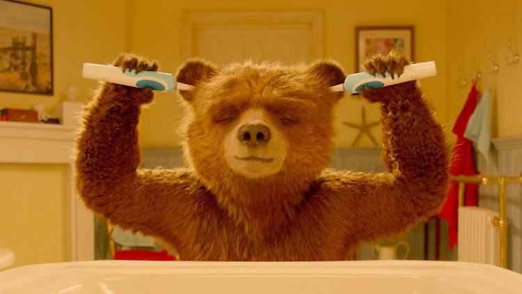 Körperpflege à la Paddington.