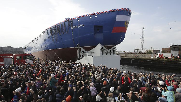 Russland baut einen nuklear angetriebenen Eisbrecher - er soll 2019 fertig sein.
