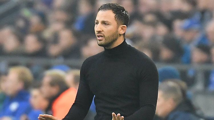 Ruhig am: Domenico Tedesco.