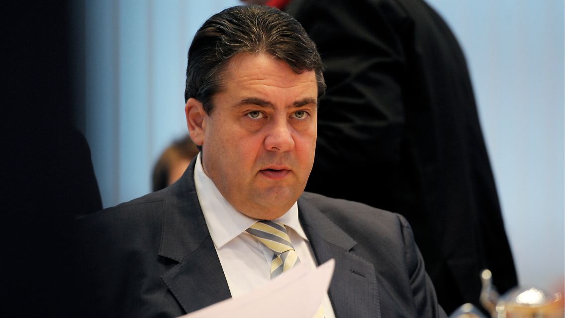 Findet eine Diskussion um eine klare Linie gut: Der SPD-Vorsitzende Gabriel.