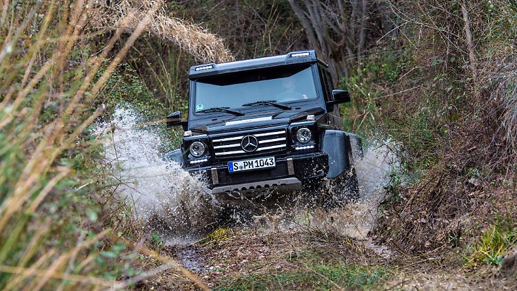 Ab 2018 wird die Mercedes G-Klasse wie vier ihrer echten Offroad-Kollegen neu aufgelegt.