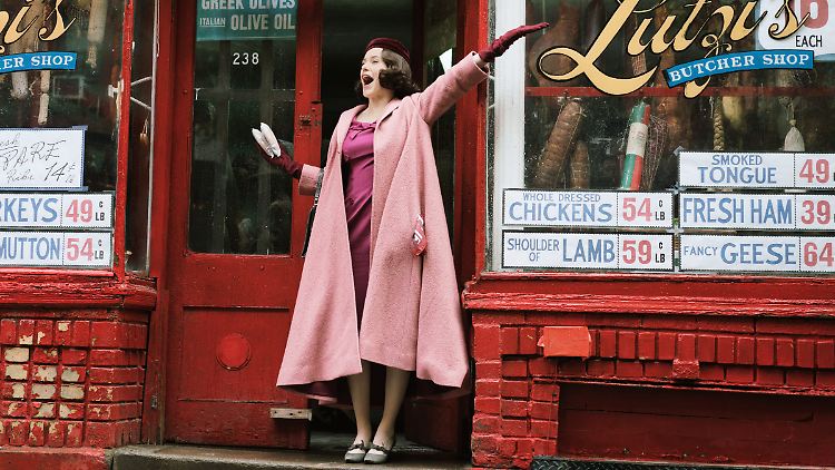 "The Marvelous Mrs. Maisel" strotzt vor Lebensenergie und ist zum Schießen komisch.