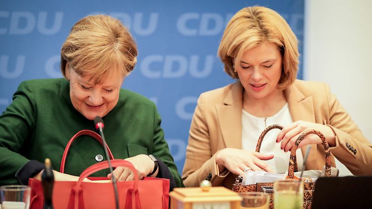 Vorgängerin und Nachfolgerin? Klöckner könnte in einer neuen Regierung eine wichtige Rolle spielen.