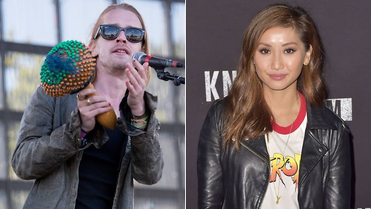 Ein Paar? Macaulay Culkin und Brenda Song.