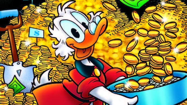 Zum 70. Geburtstag ziert Dagobert Duck das Cover des Lustigen Taschenbuchs 501, das am 5. Dezember erscheint.