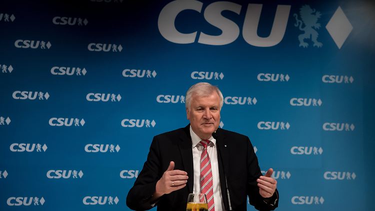 Will sich vor der Fraktion erklären: CSU-Chef Seehofer.