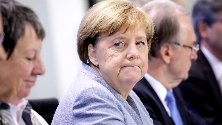 Steht vor schwierigen Koalitionsgesprächen mit der SPD: Angela Merkel.