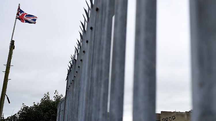 Zwischen Irland und Nordirland verläuft künftig die EU-Außengrenze.