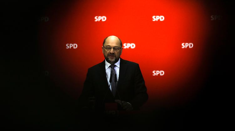Martin Schulz am Freitag im Willy-Brandt-Haus