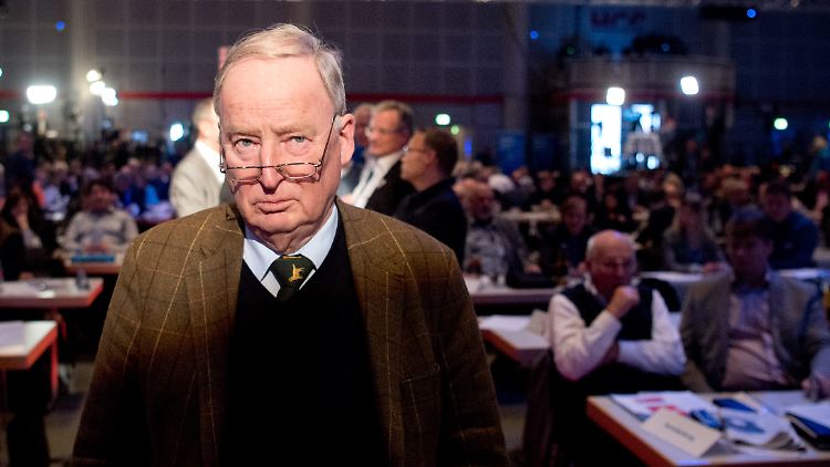 Der Wunschkandidat des "Flügels" neben Jörg Meuthen: Alexander Gauland.