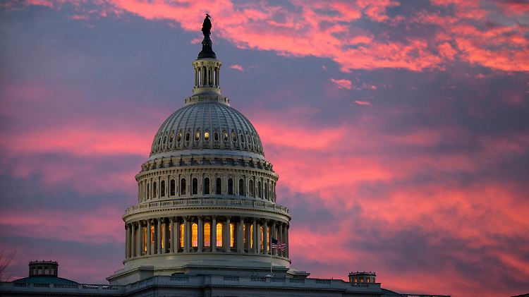 Das Kapitol in Washington.