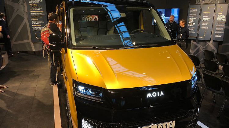 Gelb, elektrisch und aus dem VW-Konzern: Das ist der Moia.