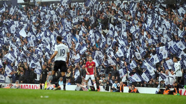 Wahnsinns-Atmosphäre an der White Hart Lane.