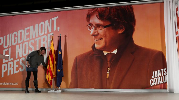 Puigdemont kann sich frei durch Europa bewegen - außer in Spanien.