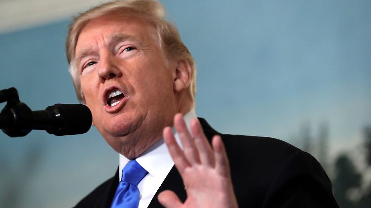 US-Präsident Donald Trump ordnet auch die Verlegung der Botschaft nach Jerusalem an.